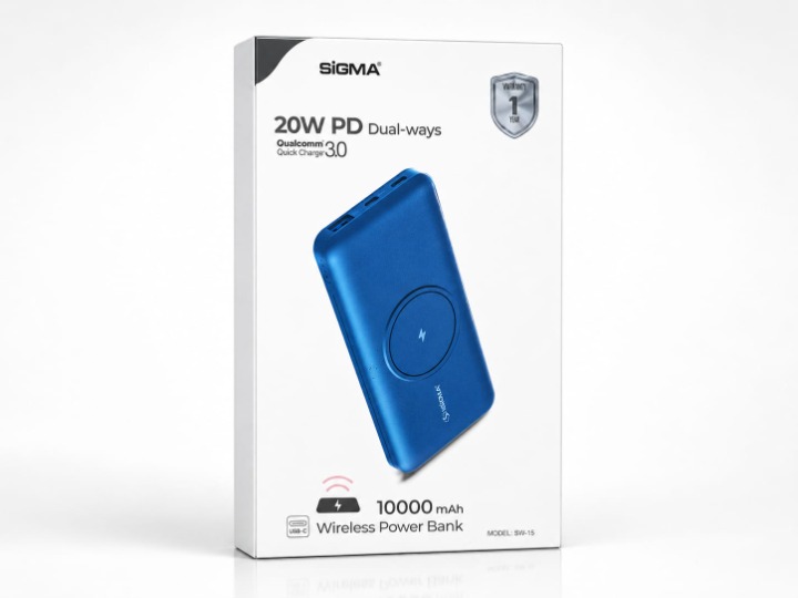 SIGMA SW-15 Wireless Power Bank