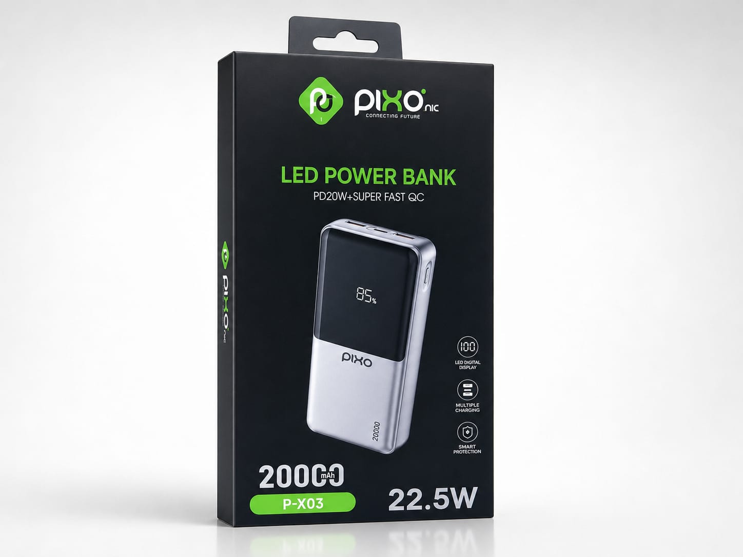 PIXO P-X03 LED Power Bank